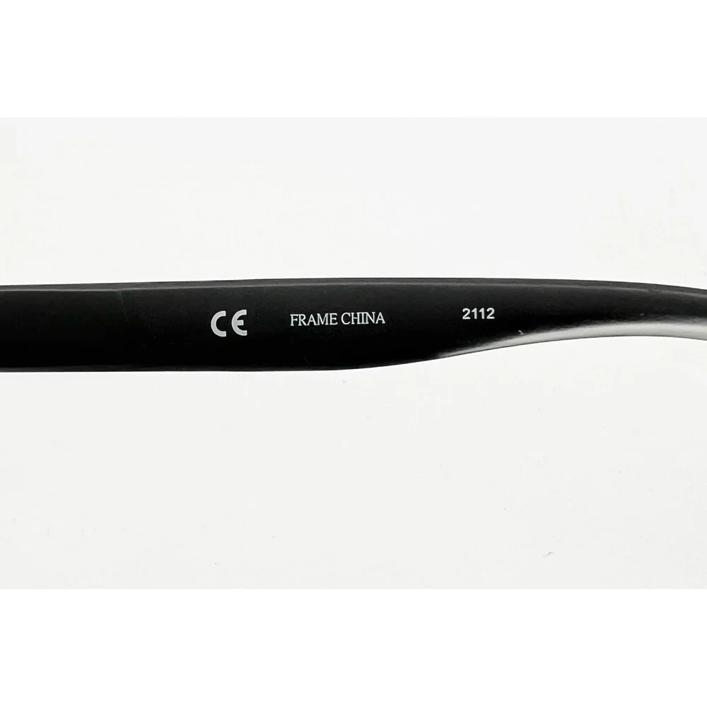 Nike Eyeglasses Frames Mens Black Rectangle 8182 001 55-16-145